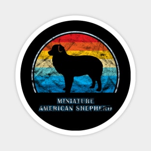 Miniature American Shepherd Vintage Design Dog Magnet